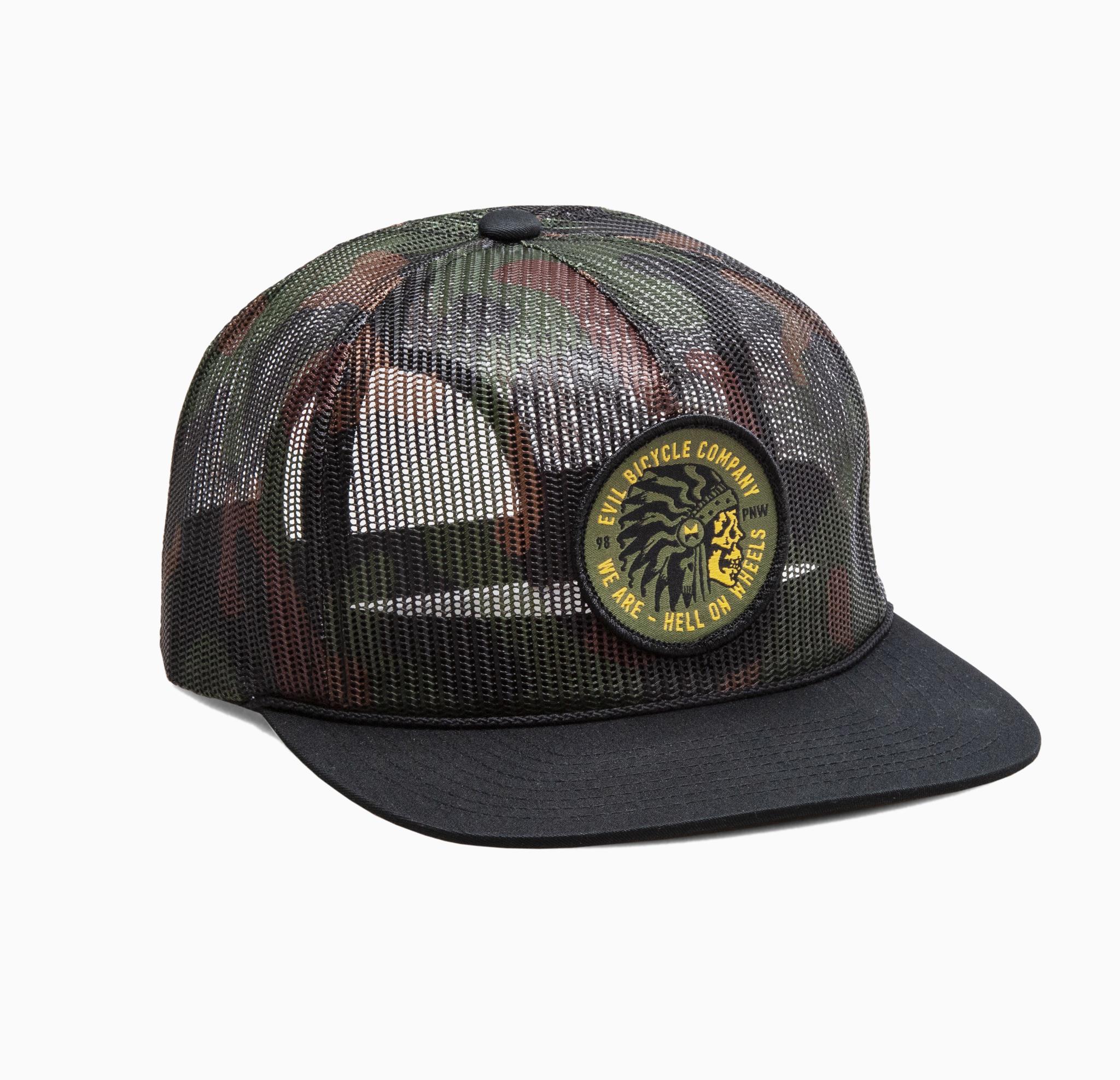 Hell On Wheels Mesh Trucker Snapback Cap - Image 5